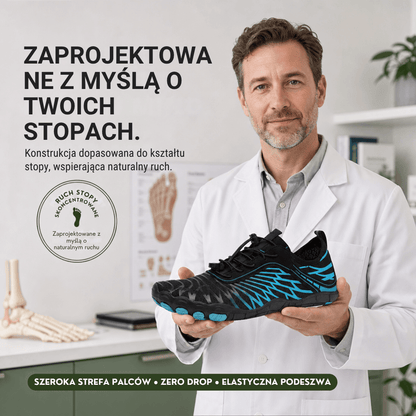 BareFlex – Buty Barefoot dla Zdrowego Chodzenia, Zatwierdzone przez Podologów (Unisex)