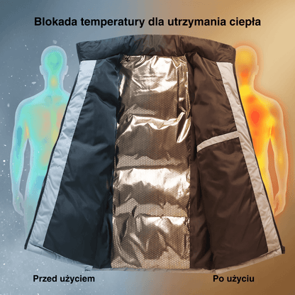 Beheizte zimowa kurtka – 6 stref grzewczych, wodoodporna i ekstra ciepła dla kobiet i mężczyzn