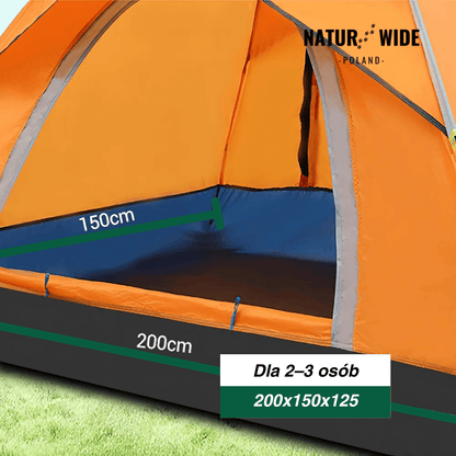 Namiot outdoor Naturwide – automatyczne rozkładanie w 3 sekundy
