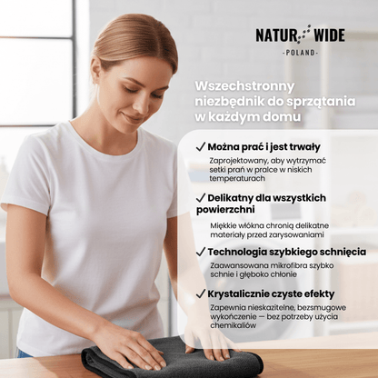 Ściereczka do suszenia Ultra XXL – premium mikrofibra do samochodu