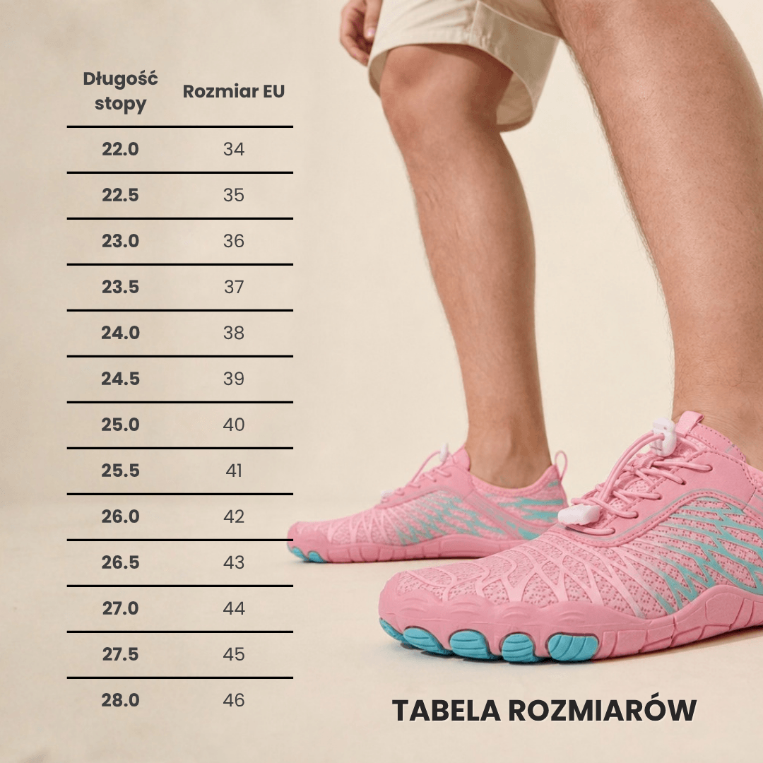 BareFlex – Buty Barefoot dla Zdrowego Chodzenia, Zatwierdzone przez Podologów (Unisex)