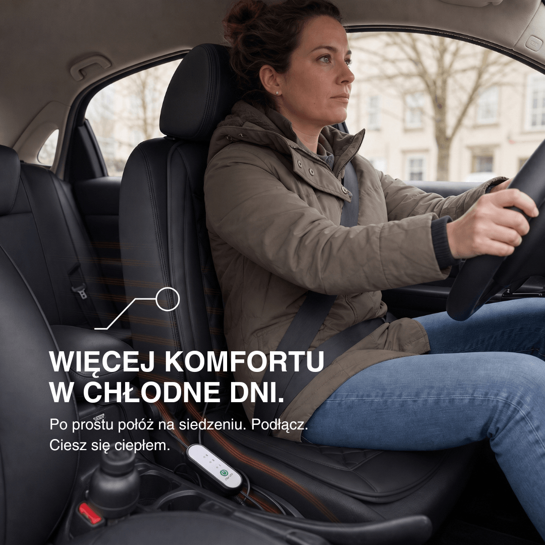 Beheizte pokrowiec na siedzenie samochodowe