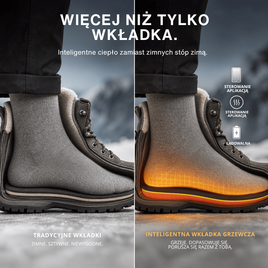 Inteligentne wkładki podgrzewane zdalnie sterowane przez aplikację