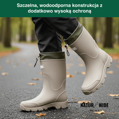 Uniwersalne Wodoodporne Buty Outdoor – Antypoślizgowe z Trwałego PVC