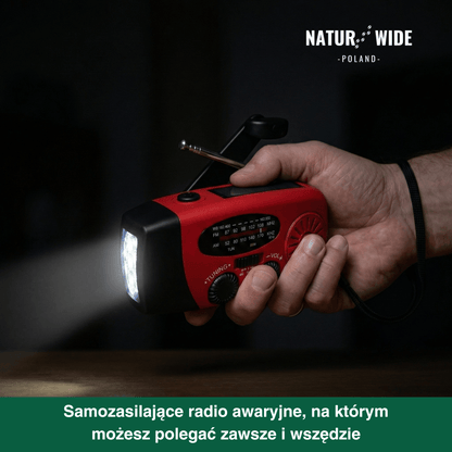 Wielofunkcyjne Radio Awaryjne – Solarne, Dynamo i Powerbank