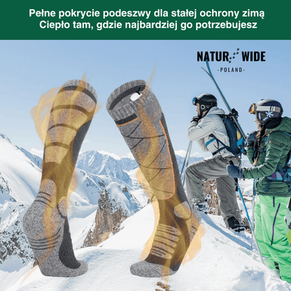 Podgrzewane skarpety – idealne na narty, outdoor i zimę