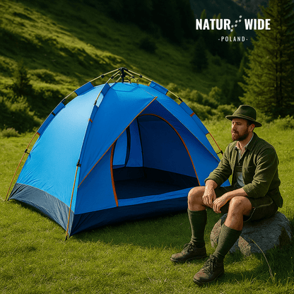 Namiot outdoor Naturwide – automatyczne rozkładanie w 3 sekundy