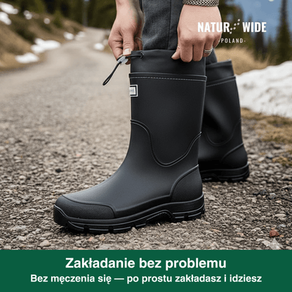 Uniwersalne Wodoodporne Buty Outdoor – Antypoślizgowe z Trwałego PVC