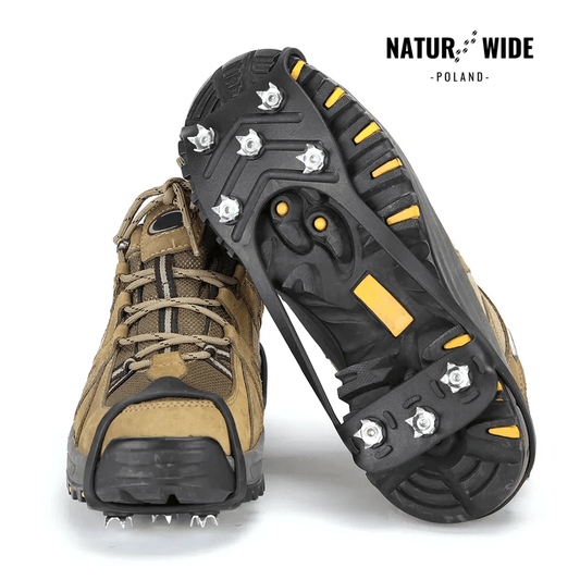 Antypoślizgowe raki na buty – pewna trakcja na lodzie i śniegu