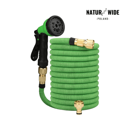 AquaFlex Pro – elastyczny wąż ogrodowy z 8 funkcjami natrysku