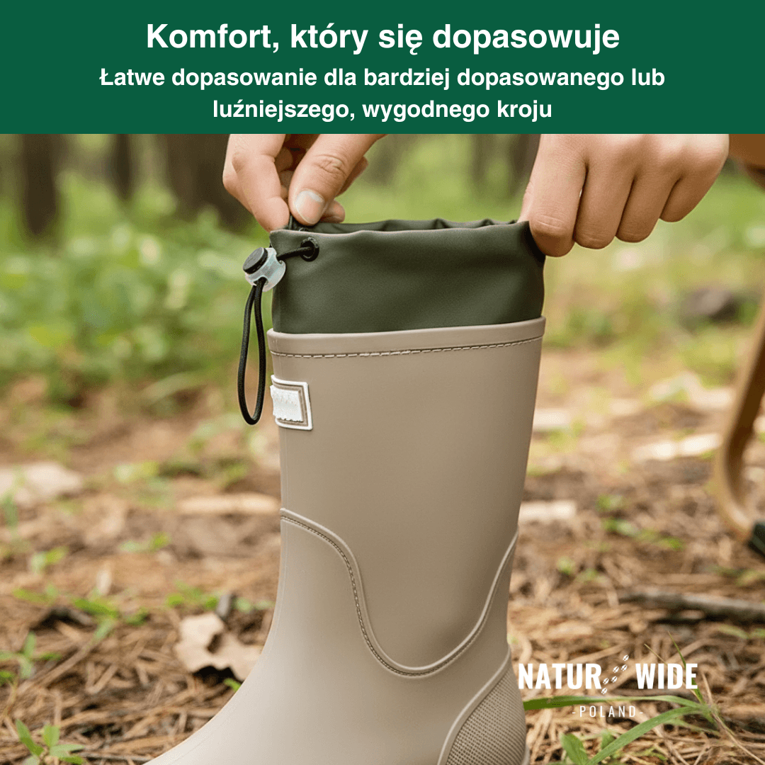Uniwersalne Wodoodporne Buty Outdoor – Antypoślizgowe z Trwałego PVC