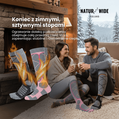 Podgrzewane skarpety – idealne na narty, outdoor i zimę