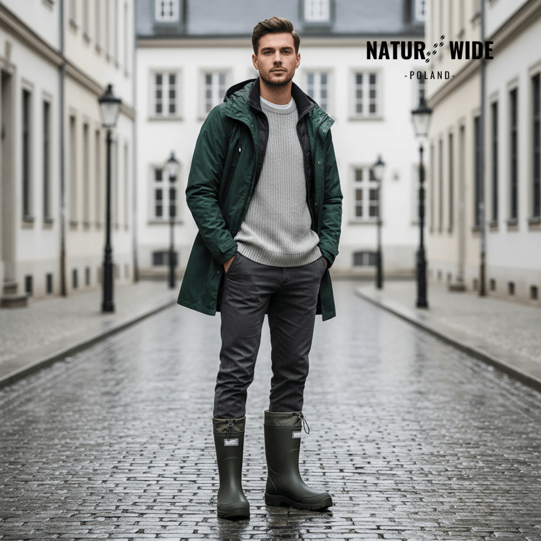 Uniwersalne Wodoodporne Buty Outdoor – Antypoślizgowe z Trwałego PVC