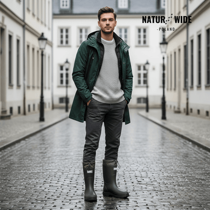 Uniwersalne Wodoodporne Buty Outdoor – Antypoślizgowe z Trwałego PVC