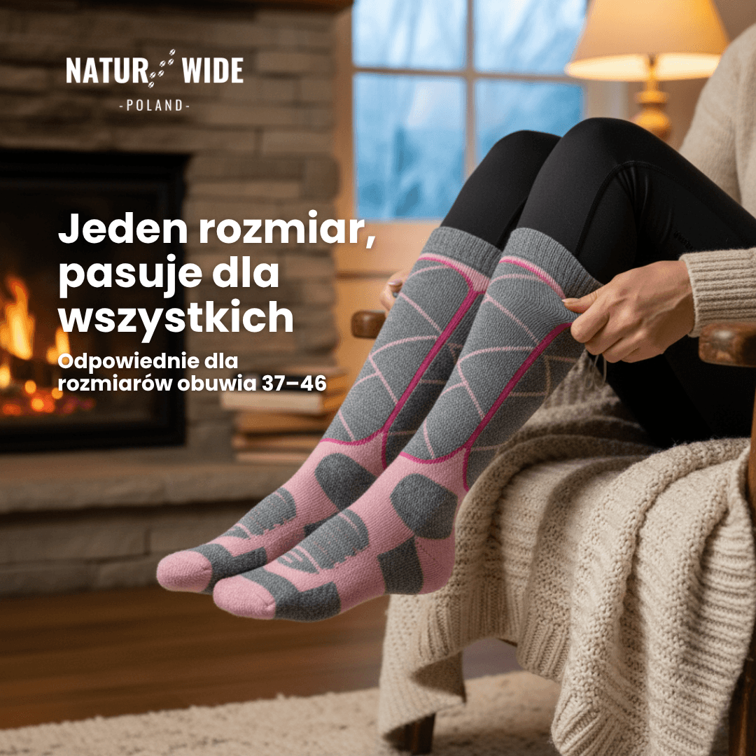 Podgrzewane skarpety – idealne na narty, outdoor i zimę