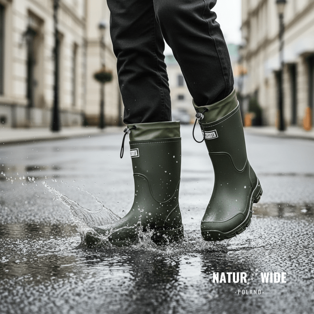 Uniwersalne Wodoodporne Buty Outdoor – Antypoślizgowe z Trwałego PVC