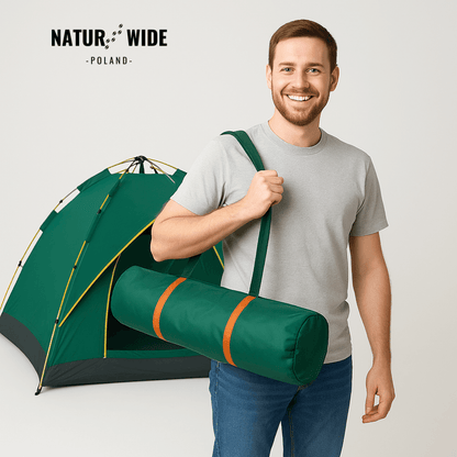 Namiot outdoor Naturwide – automatyczne rozkładanie w 3 sekundy