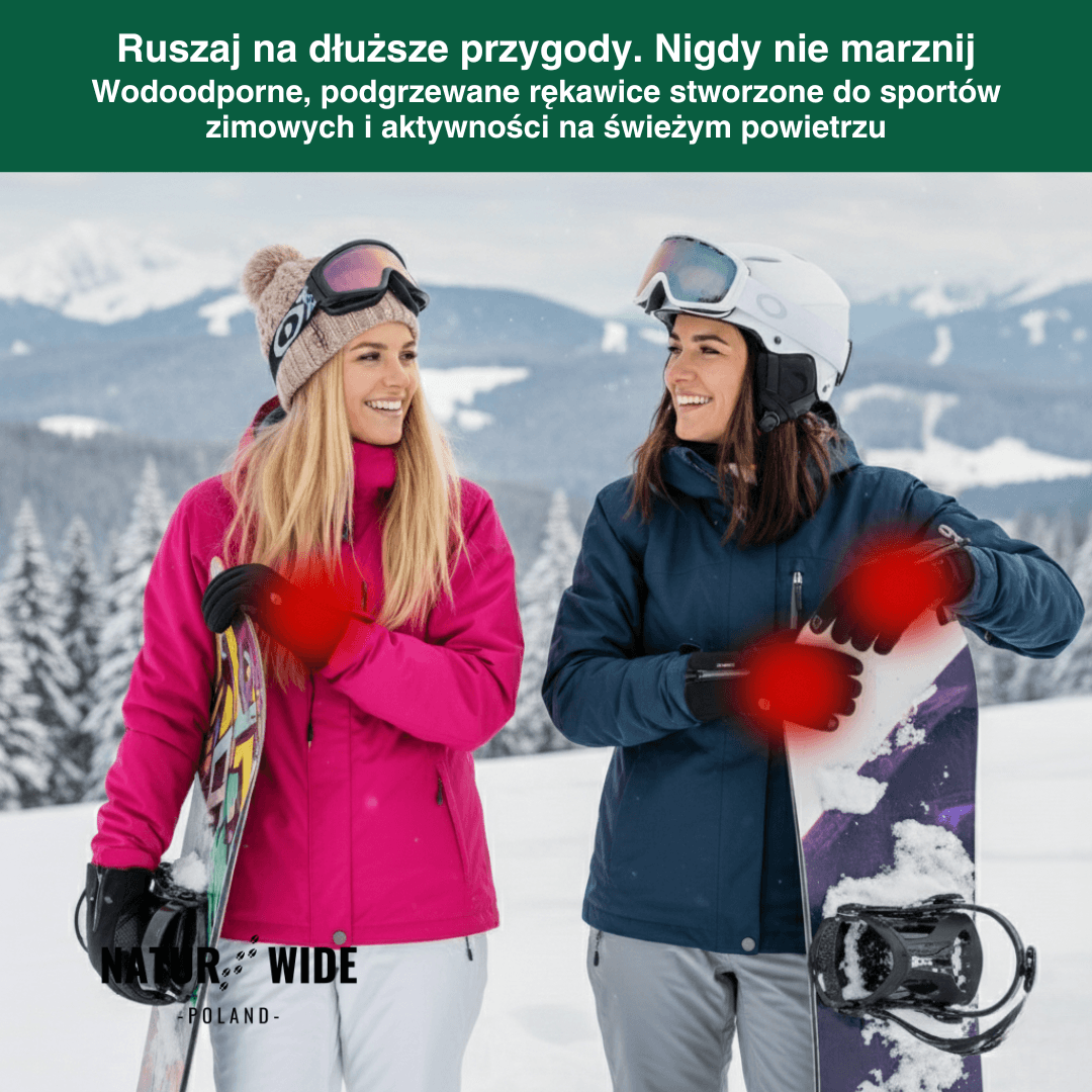 Rękawice ogrzewające – ekstremalna ochrona zimowa