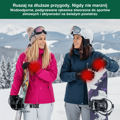 Rękawice ogrzewające – ekstremalna ochrona zimowa