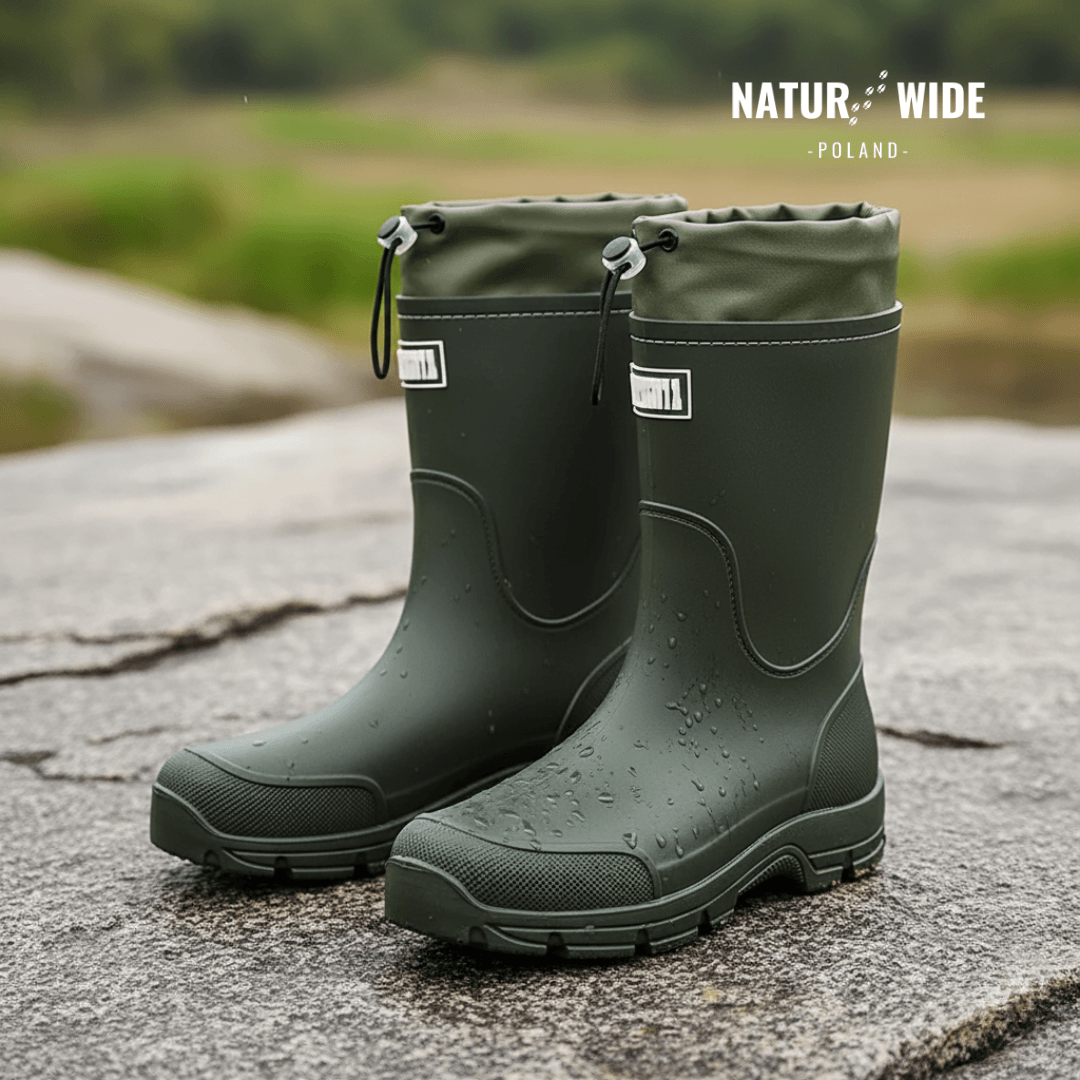 Uniwersalne Wodoodporne Buty Outdoor – Antypoślizgowe z Trwałego PVC