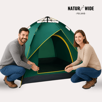 Namiot outdoor Naturwide – automatyczne rozkładanie w 3 sekundy