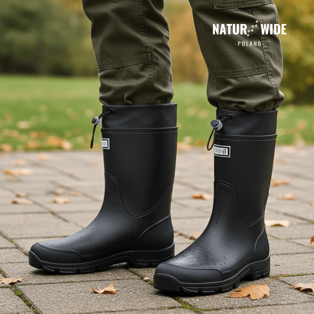 Uniwersalne Wodoodporne Buty Outdoor – Antypoślizgowe z Trwałego PVC