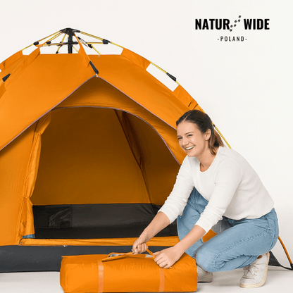 Namiot outdoor Naturwide – automatyczne rozkładanie w 3 sekundy