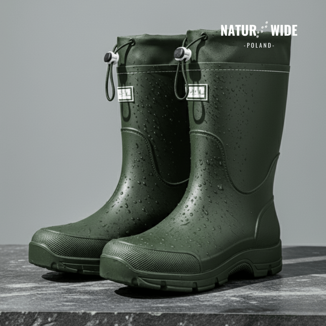 Uniwersalne Wodoodporne Buty Outdoor – Antypoślizgowe z Trwałego PVC