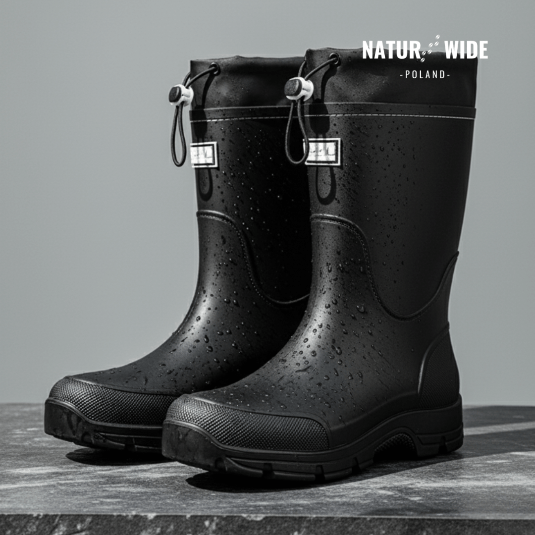 Uniwersalne Wodoodporne Buty Outdoor – Antypoślizgowe z Trwałego PVC