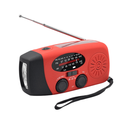 Wielofunkcyjne Radio Awaryjne – Solarne, Dynamo i Powerbank