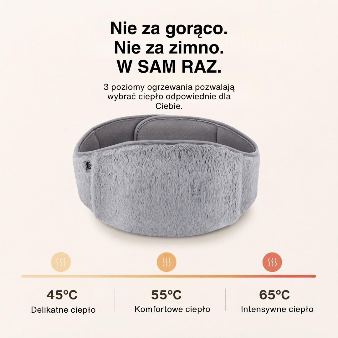 Podgrzewacz elektryczny 3-poziomowy – Ogrzewacz na talię i przenośny pas grzewczy
