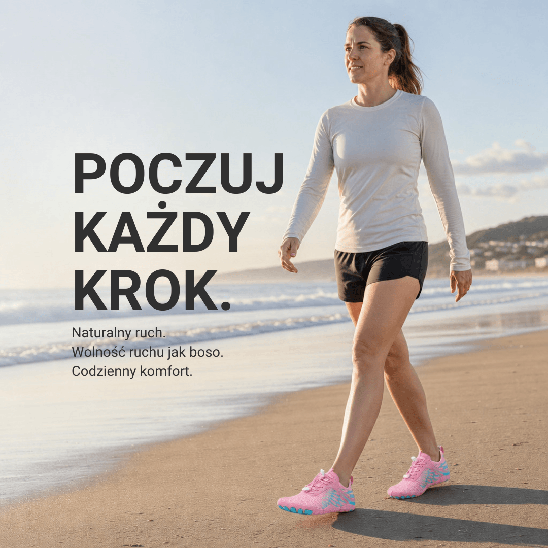 BareFlex – Buty Barefoot dla Zdrowego Chodzenia, Zatwierdzone przez Podologów (Unisex)