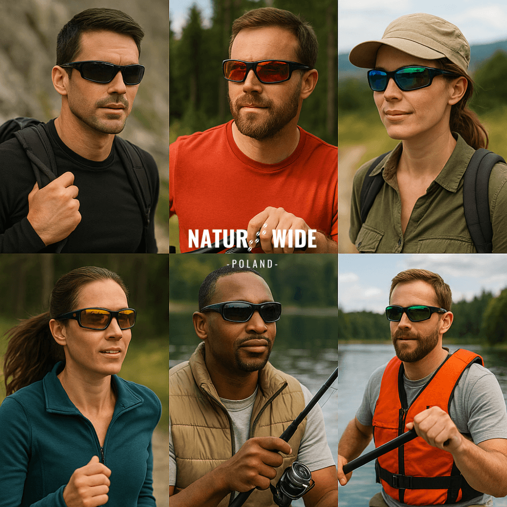 Polaryzacyjne Sportowe Okulary Przeciwsłoneczne UV400 – Antyodblaskowe