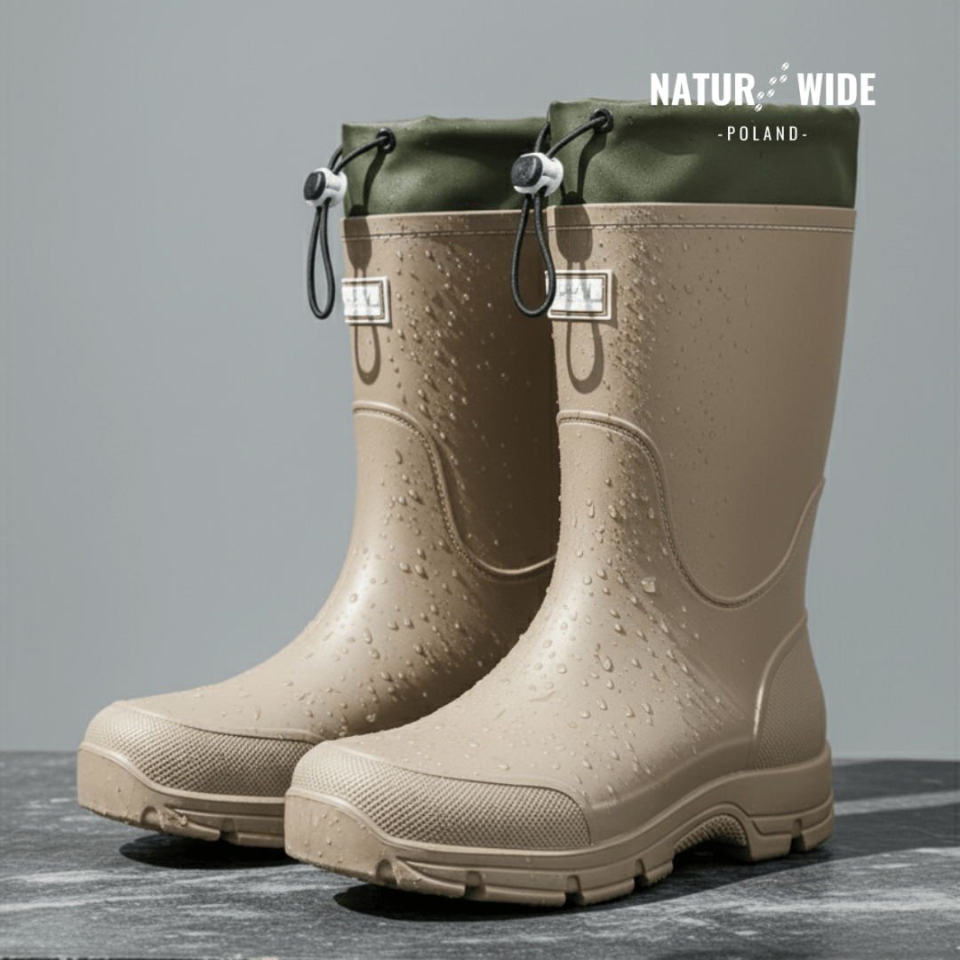 Uniwersalne Wodoodporne Buty Outdoor – Antypoślizgowe z Trwałego PVC