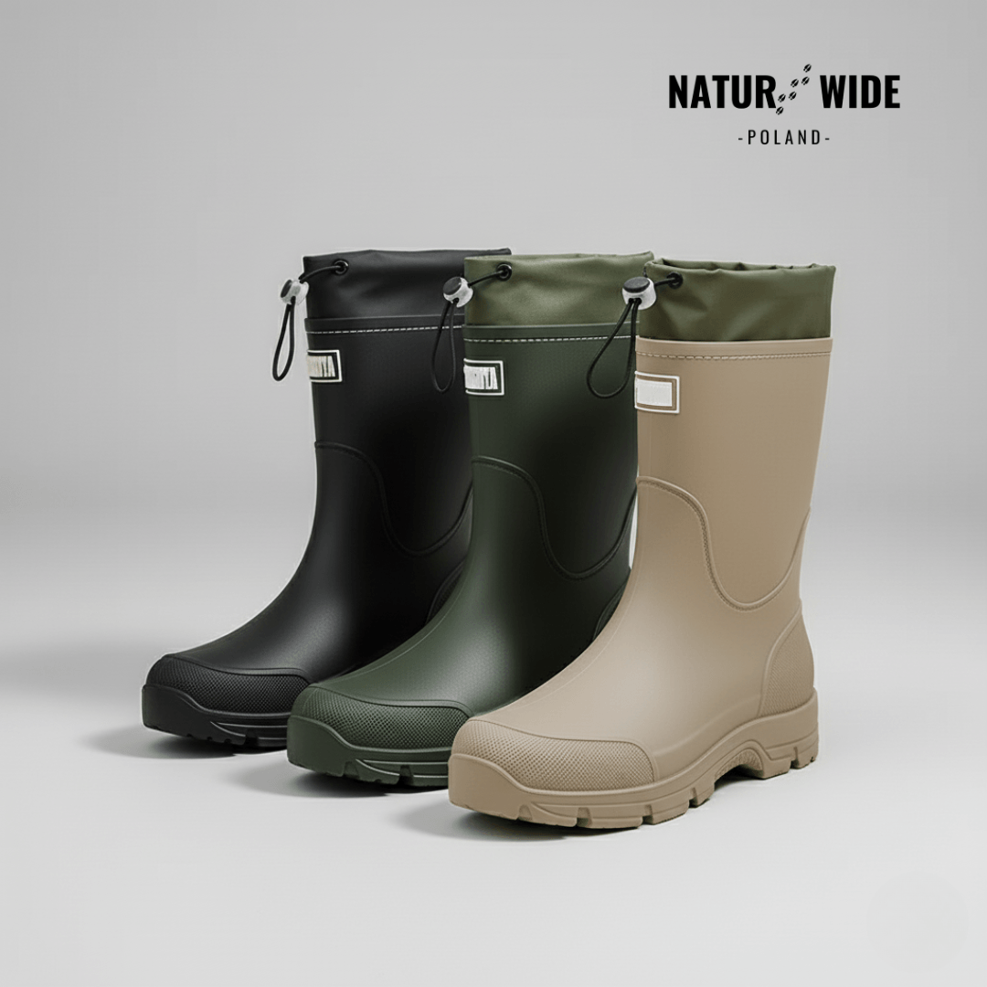 Uniwersalne Wodoodporne Buty Outdoor – Antypoślizgowe z Trwałego PVC