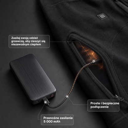 Powerbank do podgrzewanych skarpet – kompaktowy i lekki