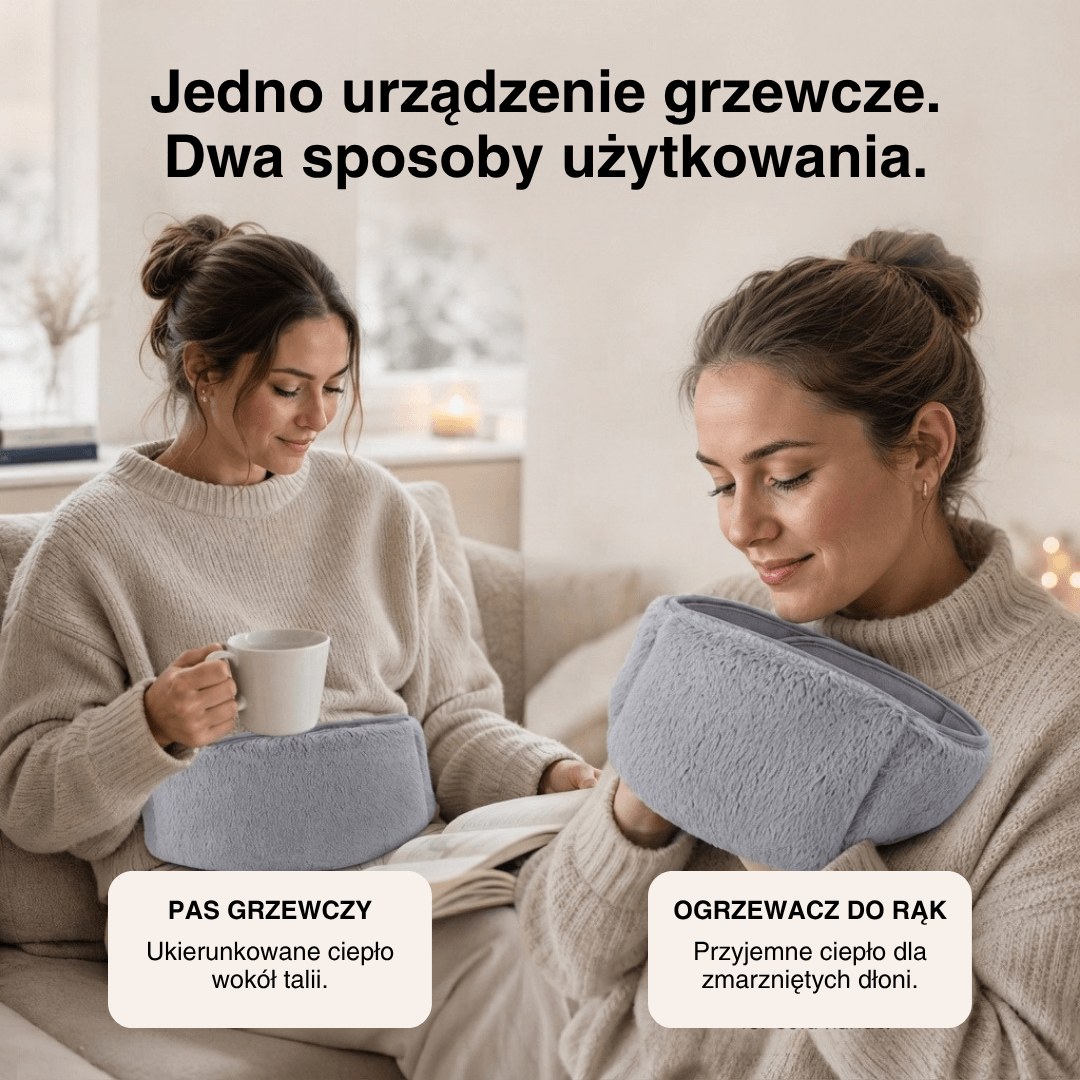 Podgrzewacz elektryczny 3-poziomowy – Ogrzewacz na talię i przenośny pas grzewczy
