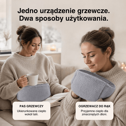 Podgrzewacz elektryczny 3-poziomowy – Ogrzewacz na talię i przenośny pas grzewczy