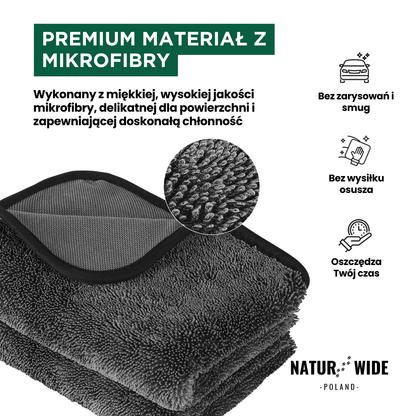 Ściereczka do suszenia Ultra XXL – premium mikrofibra do samochodu