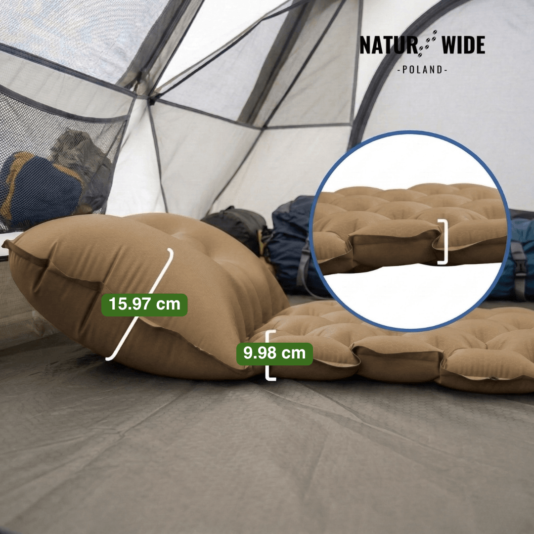 Ultralekki Materac Kempingowy – Kompaktowy i Idealny na Każdą Przygodę