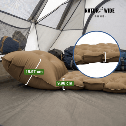Ultralekki Materac Kempingowy – Kompaktowy i Idealny na Każdą Przygodę