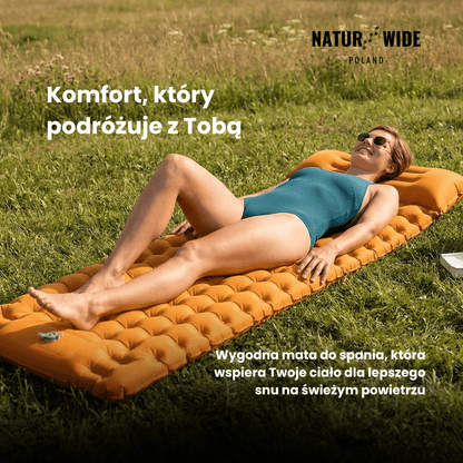 Ultralekki Materac Kempingowy – Kompaktowy i Idealny na Każdą Przygodę