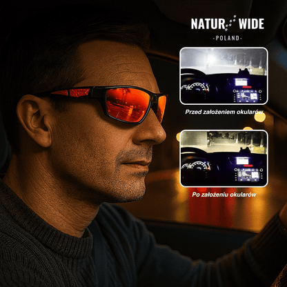 Polaryzacyjne Sportowe Okulary Przeciwsłoneczne UV400 – Antyodblaskowe