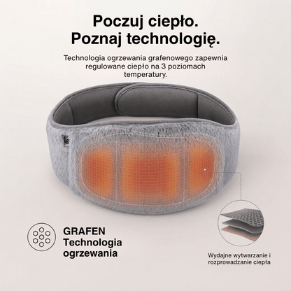 Podgrzewacz elektryczny 3-poziomowy – Ogrzewacz na talię i przenośny pas grzewczy