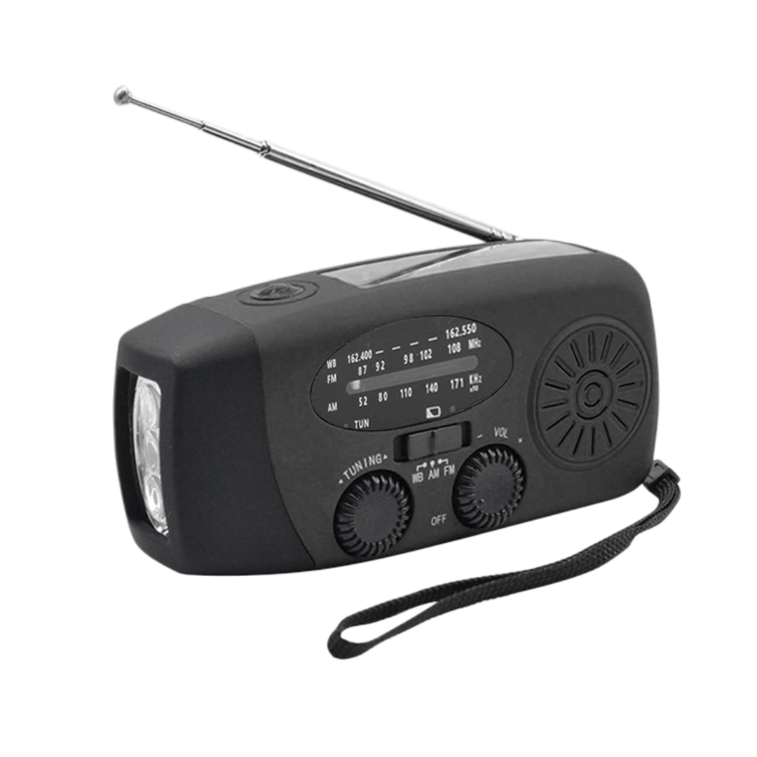 Wielofunkcyjne Radio Awaryjne – Solarne, Dynamo i Powerbank