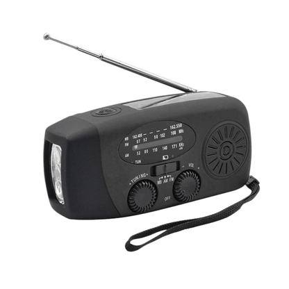Wielofunkcyjne Radio Awaryjne – Solarne, Dynamo i Powerbank
