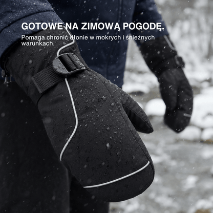 Naładowywalne Wodoodporne Elektryczne Podgrzewane Rękawice Zimowe
