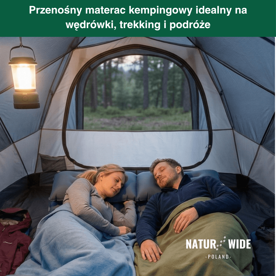 Ultralekki Materac Kempingowy – Kompaktowy i Idealny na Każdą Przygodę