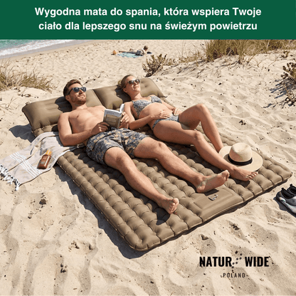 Ultralekki Materac Kempingowy – Kompaktowy i Idealny na Każdą Przygodę