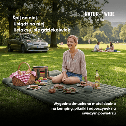 Ultralekki Materac Kempingowy – Kompaktowy i Idealny na Każdą Przygodę